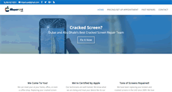 Desktop Screenshot of irepairuae.com